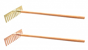 GARWIN INDUSTRIAL GSX-TP04 Грабли искробезопасные 450х120 мм, длина 1275 мм