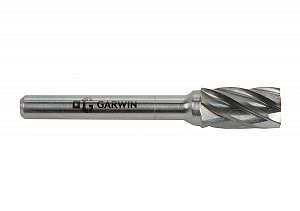 GARWIN INDUSTRIAL 900511-10*20*64 Борфреза цилиндрическая с гладким торцом 10x20x64 мм, VHM, AL, форма A (серия 900511)