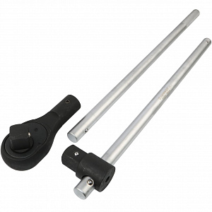 GARWIN PRO 644040-6 Набор торцевых головок 1", 6 гр., 14 пр., 36-80 мм