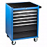 GARWIN PRO 649327 Тележка 7 полочная с набором инструментов 327 предметов-4004