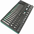 GARWIN PRO 645545 Набор бит и головок Е-профиль 89 пр. в ложементе EVA-4004
