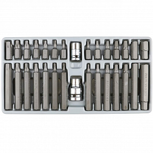 Licota ABS-80009 Набор бит H4-H12, T20-T55 S2, 30 пр.