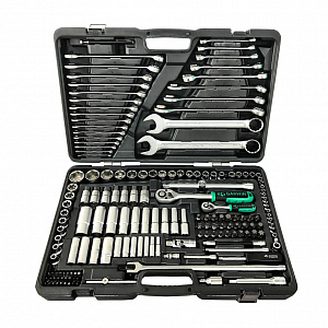 GARWIN PRO EQ-000012 Тележка инструментальная Standart 6 полок, с комплектом инструмента в разборном кейсе, 169 пр.