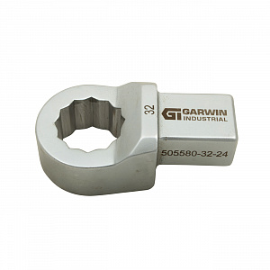 GARWIN INDUSTRIAL 505580-32-24 Насадка для динамометрического ключа накидная 32 мм с посадочным квадратом 24*32