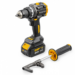 RUNTEC RT-ID226 Дрель-шуруповерт ударная аккумуляторная RUNTEC PRO 13 мм, 20В, 2*4Ач, 160Нм