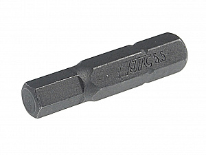 Бита HEX H5.5х30мм 1/4" DR 6-ти гранная JTC