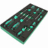 GARWIN PRO 646255 Набор отверток стандартных 8 пр. в ложементе EVA-4004