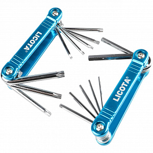 Licota ACK-384008 Набор шестигранных и Torx ключей 4 комплекта в ложементе