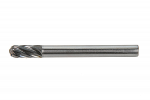 GARWIN INDUSTRIAL 900561-6*16*60 Борфреза цилиндрическая с закругленным концом 6x16x60 мм, VHM, AL, форма C (серия 900561)