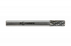 GARWIN INDUSTRIAL 900525-6*16*60 Борфреза цилиндрическая с торцевыми зубьями 6x16x60 мм, VHM, DC, форма B (серия 900525)