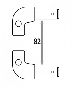Плечо для отбортовки для HAMMER DDT (2 шт.)