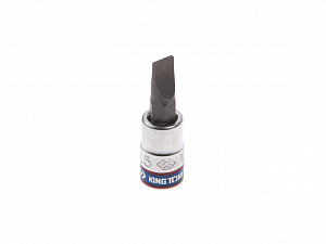 Насадка (бита) торцевая 1/4", Slotted, 6,5х1,2 мм, L = 37 мм  KING TONY 203265