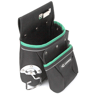 GARWIN PRO GA-TP02 Сумка поясная монтажника, 2 кармана