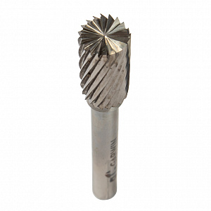 GARWIN INDUSTRIAL 900529-10*20*64 Борфреза цилиндрическая с торцевыми зубьями 10*20*64 мм, VHM, SC, форма B (серия 900529)