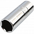 GARWIN PRO A14520-16 Головка, 1/2", 16 мм, торцевая, 6-гранная, свечная, резиновый фиксатор-4004