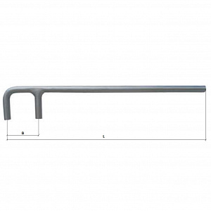 GARWIN PRO 604310-75*650 Ключ, F-образный, 75 мм