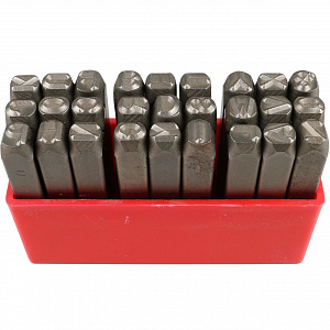 Licota ATF-5115A-6.0 Набор клейм буквы 6 мм CrMo