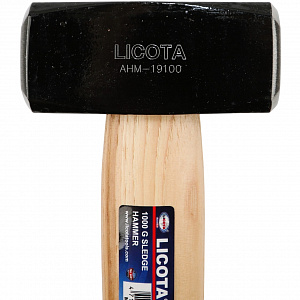 Licota AHM-19100 Кувалда с ручкой из дерева гикори, 1000 г
