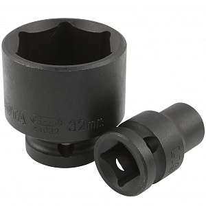 Licota ASA-40018 Набор ударных головок 1/2" 19 пр., 10-32 мм в кейсе