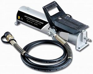 GARWIN INDUSTRIAL 811013-700-0850-14-P Насос ножной гидравлический с пневматическим приводом 700 бар; 0,85 л; 1/4"