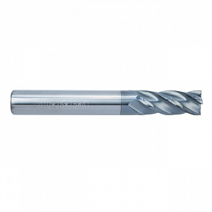 GARWIN INDUSTRIAL 160999-35 Фреза концевая твердосплавная 10 мм z4, общего применения, ф10x25x10x75L (35°) HRC45/LD AlTiN (серия UP210)