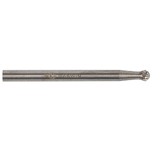 GARWIN INDUSTRIAL 900597-3*2,5*38 Борфреза сферическая 3x2,5x38 мм, VHM, DM, форма D (серия 900597)