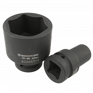 GARWIN PRO 626557-1 Набор ударных головок глубоких 1" 14 пр. 22-60 мм