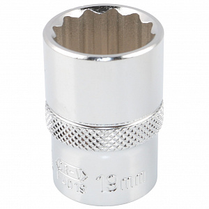 Licota F4019 Головка, 1/2", 19 мм, торцевая, 12-гранная