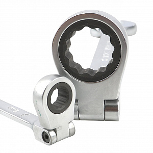 GARWIN PRO 646165 Набор ключей комбинированных трещоточных с шарниром 7 пр. в ложементе EVA