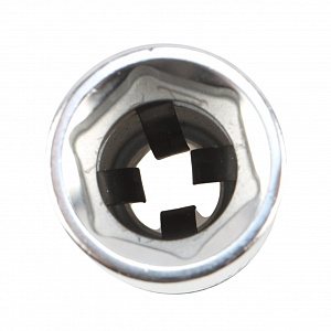 Licota ATF-4007B Головка, 1/2", 18 мм, торцевая, 6-гранная, глубокая, свечная