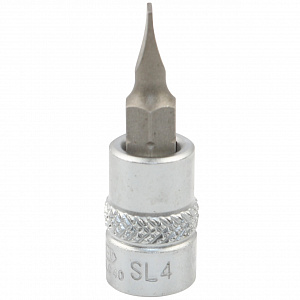 Licota H2SL040 Головка со вставкой, 1/4", SL4, 37 мм