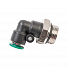 GARWIN PRO 808520-Г-6-38-1 Уголок M3/8" цанга 6 мм, с уплотнением, пластм. корпус-4004
