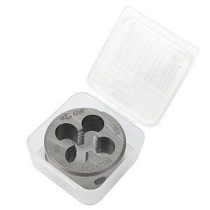 GARWIN INDUSTRIAL GM-DC12175 Плашка M 12x1,75, HSS, DIN 223, 6g, 38x14 мм
