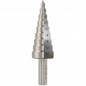 GARWIN INDUSTRIAL 102560-4-12*4-30 Набор ступенчатых сверл 4-12, 4-20, 4-30 мм, HSS-Co5