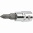 Licota H2PZ1 Головка со вставкой, 1/4", PZ1, 37 мм-4004