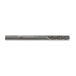 GARWIN INDUSTRIAL 900505-3*14*38 Борфреза цилиндрическая с гладким торцом 3x14x38 мм, VHM, DC, форма A (серия 900505)