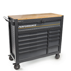 RUNTEC RT-HT313PR12 Тележка инструментальная 12 полочная Performance с комплектом инструмента, 313 предметов