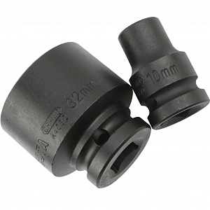 Licota ASA-40018 Набор ударных головок 1/2" 19 пр., 10-32 мм в кейсе