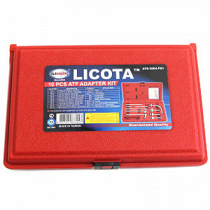 Licota ATS-3004-PS1 Набор адаптеров для заправки автоматических коробок передач, 10 предметов