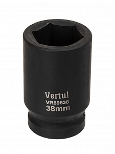 Головка ударная 1″ удлиненная 38 мм. VR89638