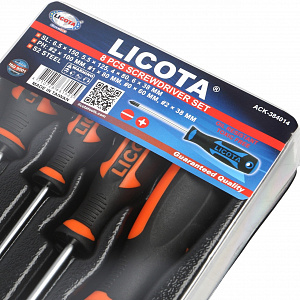 Licota ACK-384014 Набор отверток профессиональных 8 пр. в ложементе