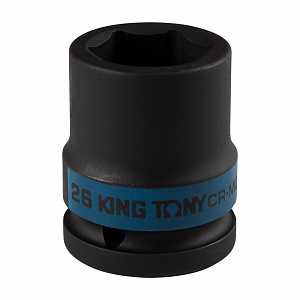 Головка торцевая ударная шестигранная 3/4", 26 мм KING TONY 653526M
