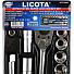 Licota ACK-384001 Набор торцевых головок 1/2" в ложементе 8 - 32 мм, 25 пр.-4004