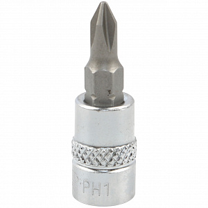 Licota H2PH1 Головка со вставкой, 1/4", PH1, 37 мм