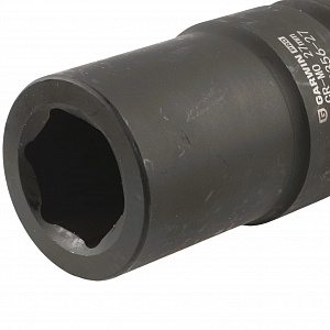 GARWIN PRO 620356-27 Головка, 1", 27 мм, торцевая, 6-гранная, ударная, глубокая