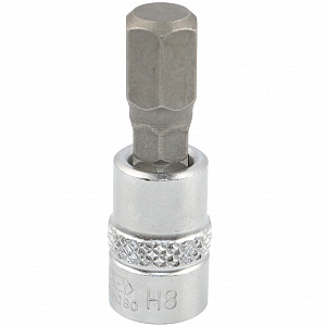 Licota H2H080 Головка со вставкой, 1/4", H8, 37 мм