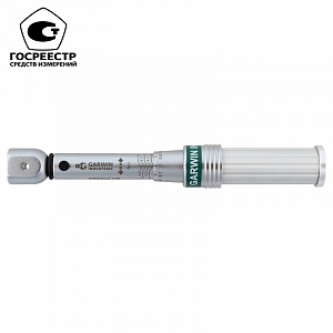 GARWIN INDUSTRIAL 502210-3-15S Динамометрический ключ 3-15 Нм, двухстороннего действия с разъемом под сменные насадки 9х12
