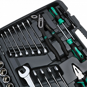 GARWIN PRO GTK-0103115 Набор ручных инструментов 1/4" и 1/2", 115 предметов
