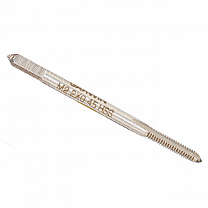 GARWIN INDUSTRIAL GM-TC022045 Метчики ручные M2,2x0.45, DIN 352, HSS, 6H, комплект из 2 штук