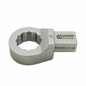 GARWIN INDUSTRIAL 505580-41-24 Насадка для динамометрического ключа накидная 41 мм с посадочным квадратом 24*32